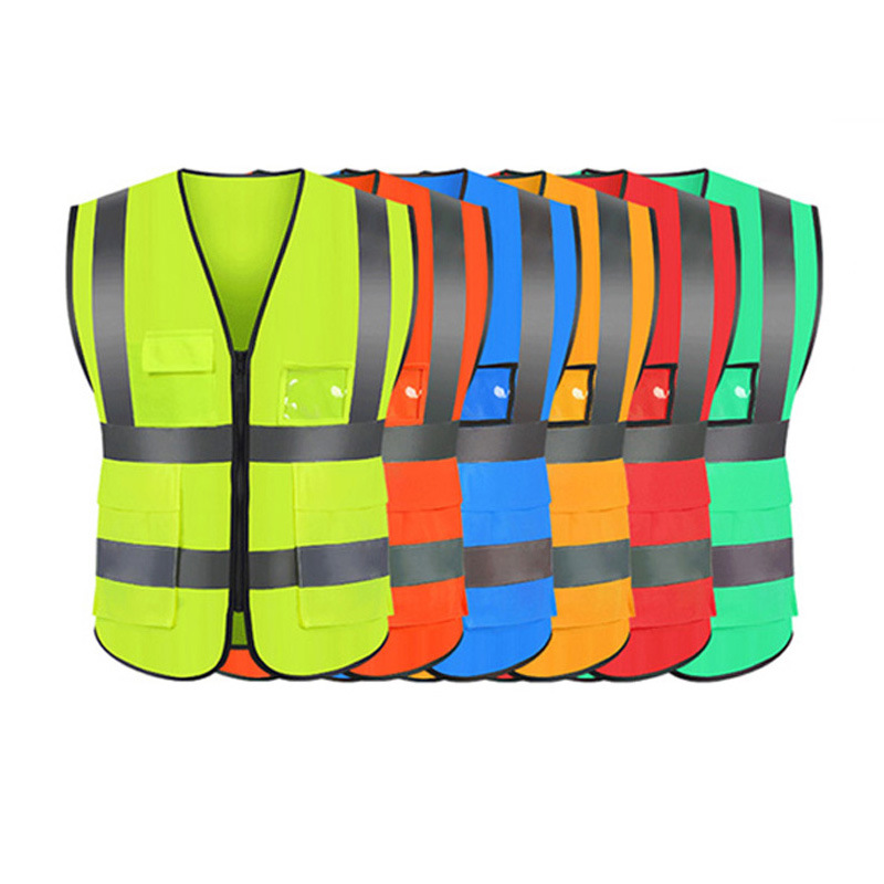 Adult Reflective Vest with Pockets