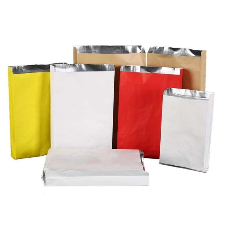 Custom Aluminum Foil Wrappers Greaseproof Burger Bags
