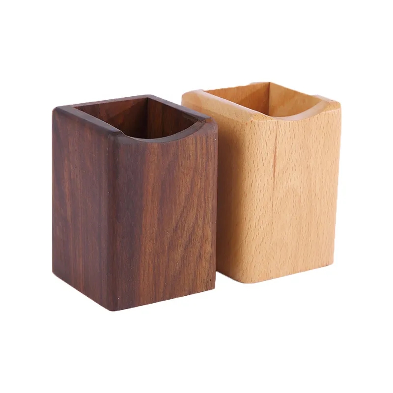 Simple Wooden Office Pencil Holder