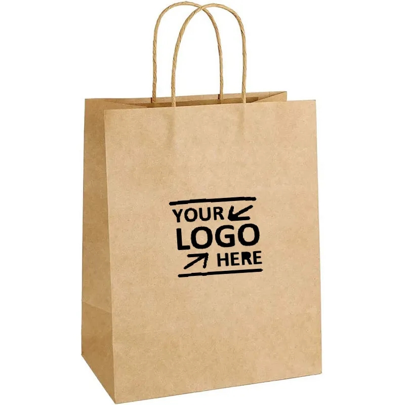 Durable Kraft Paper Shopping Bag