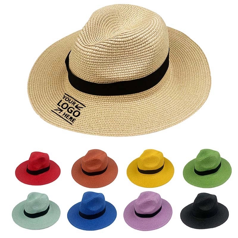 Wide Brim Travel Beach Straw Panama Hat